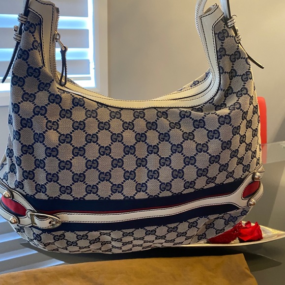 AUTHENTIC GUCCI HOBO💙 - Picture 2 of 12